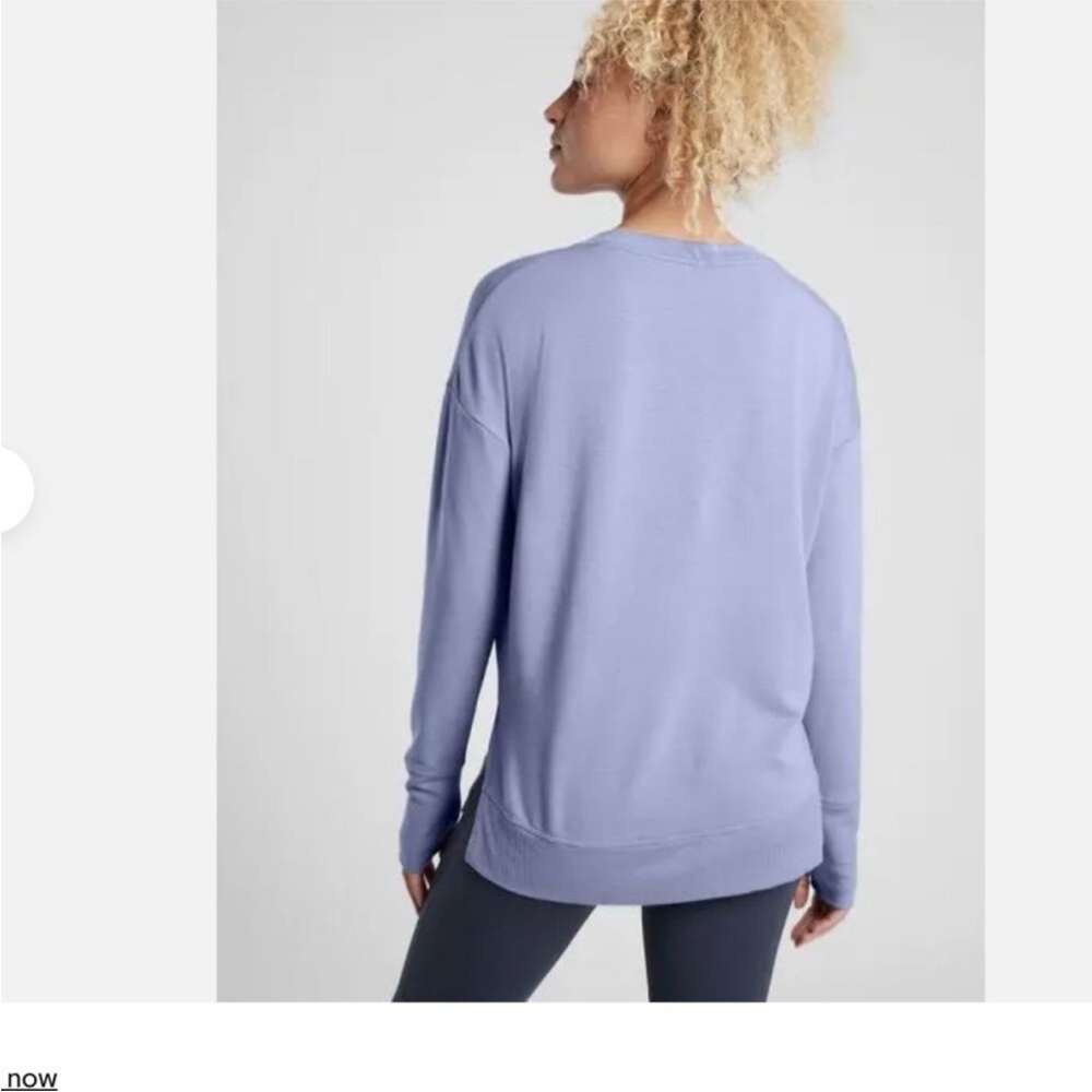 NWT Athleta Coaster Luxe Sweatshirt - Picture 8 of 10